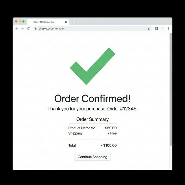 Order Confirmation