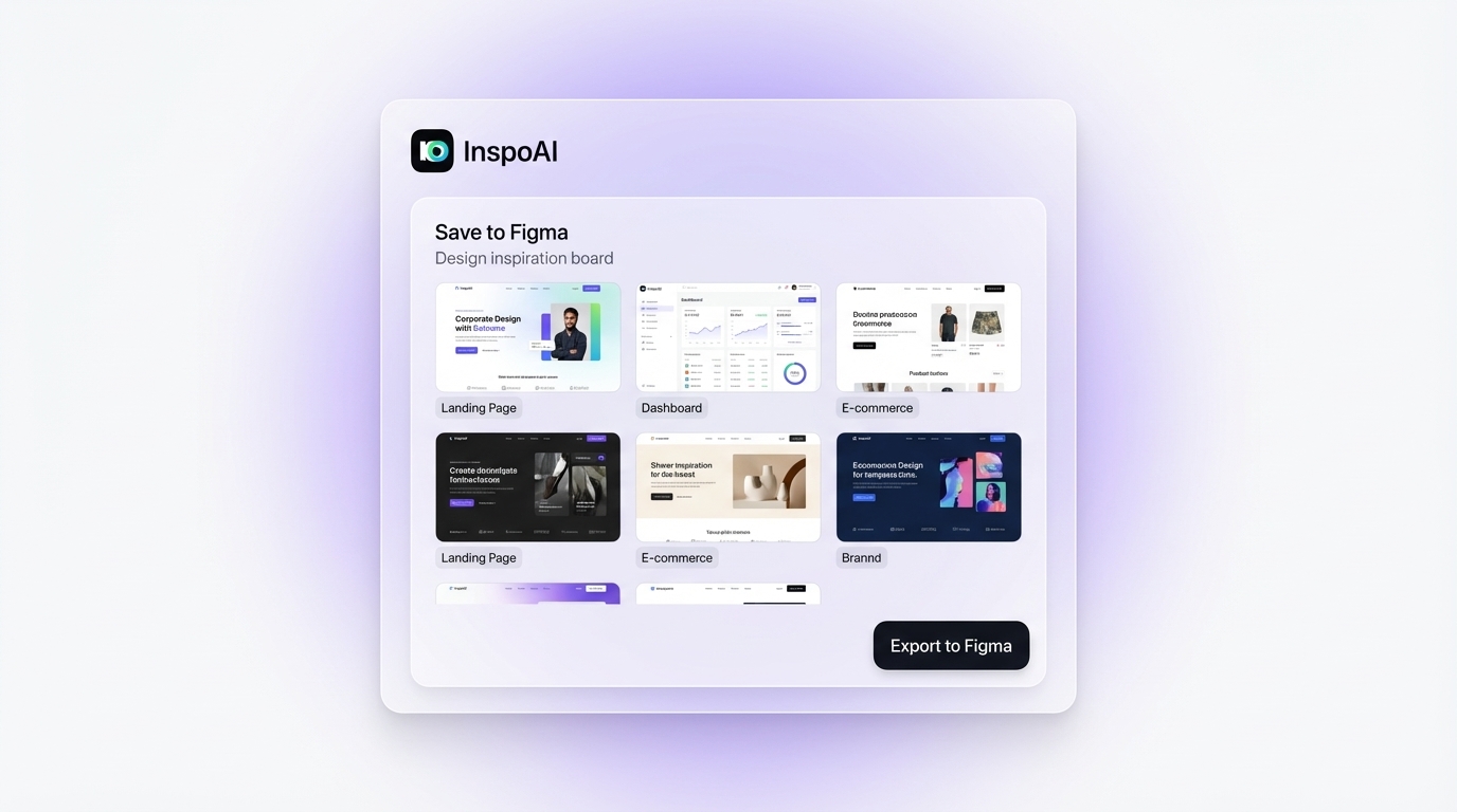 InspoAI Figma Integration UI