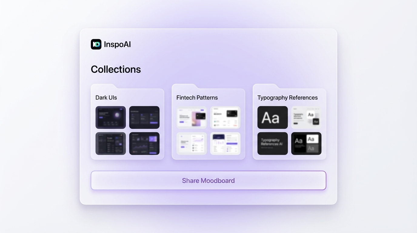 InspoAI Collections View