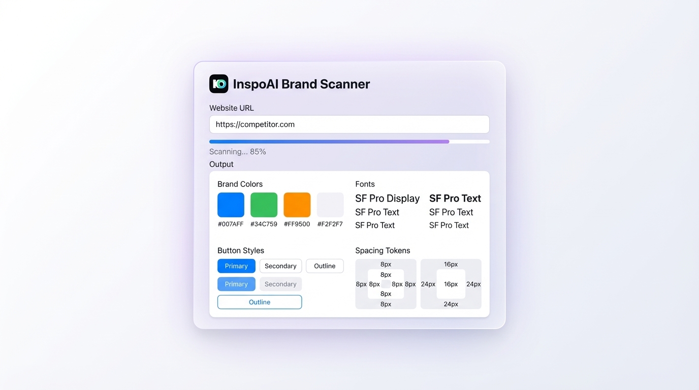 InspoAI Brand Scanner