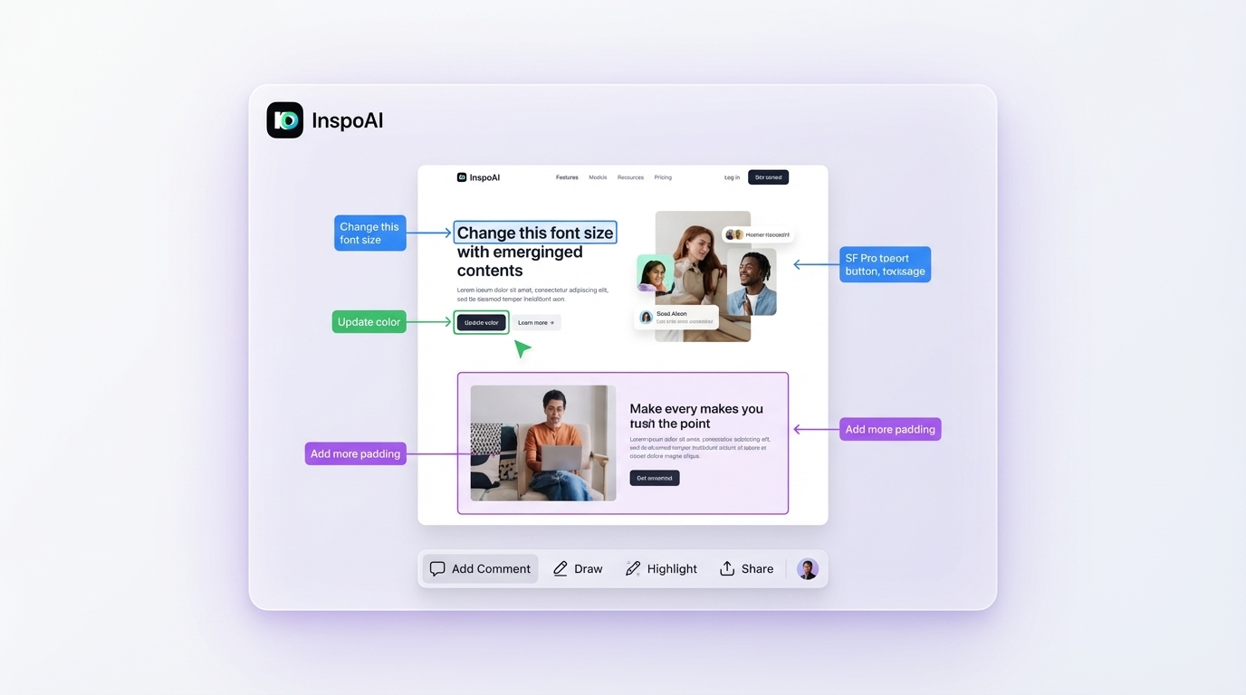 InspoAI Annotation Tools UI