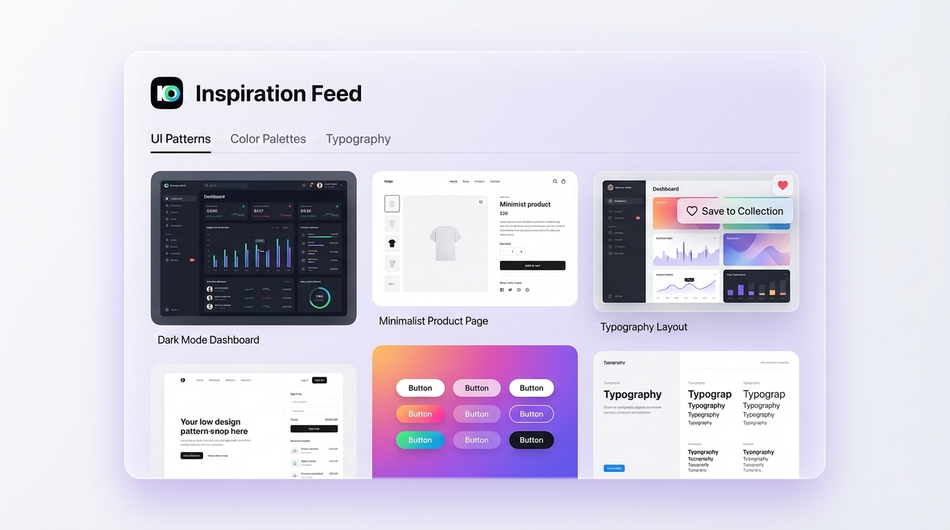 InspoAI Inspiration Feed