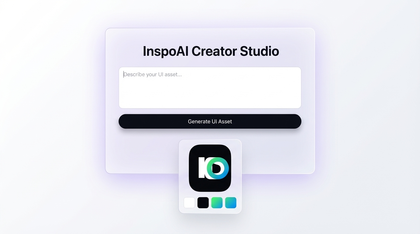 InspoAI Creator Studio UI