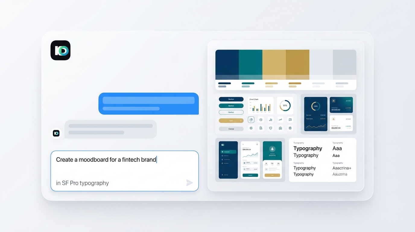 AI Chat for Design: From Text Prompt to Visual Output