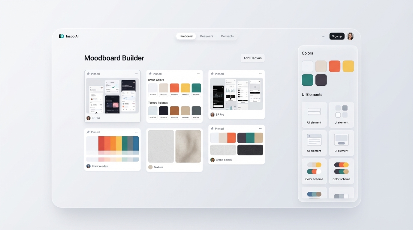 Inspo AI - Moodboard Builder for Freelancers