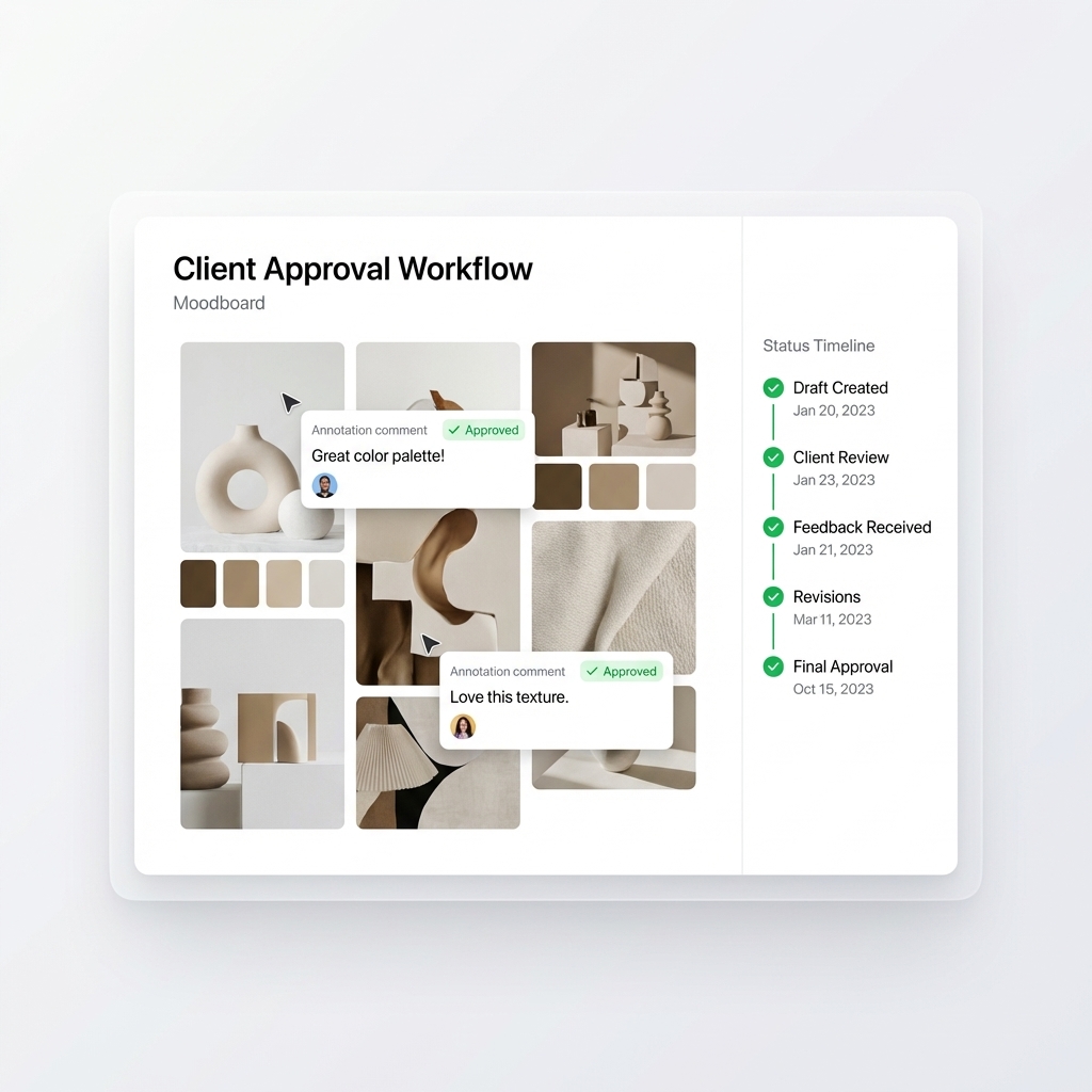 Client Approval Workflow UI