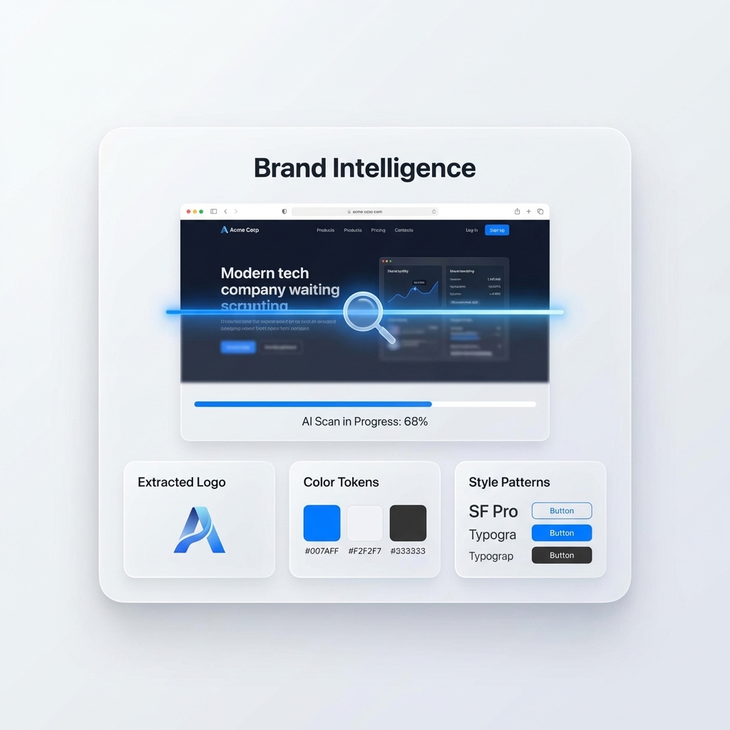 Brand Intelligence Scan UI