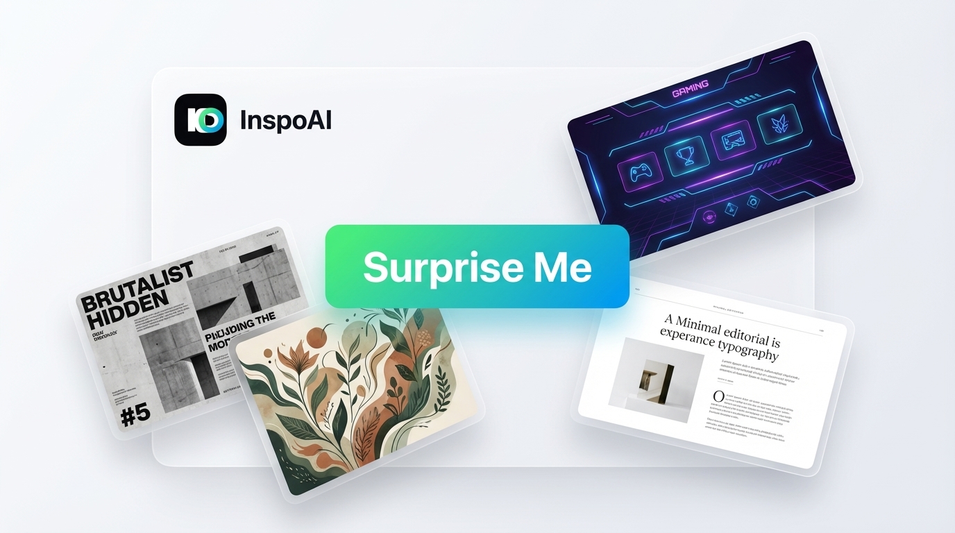 Inspo AI Surprise Me Feature