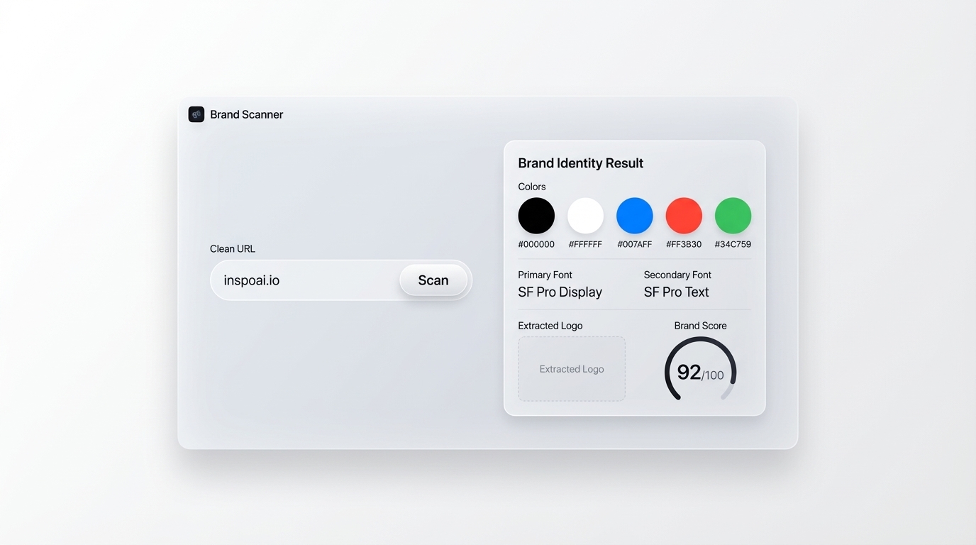 InspoAI Brand Scanner