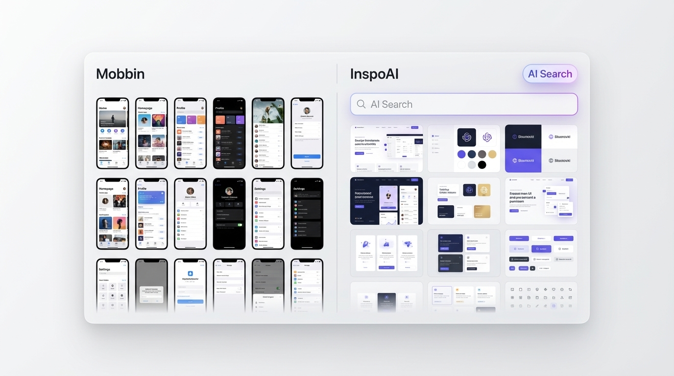 InspoAI vs Mobbin Comparison