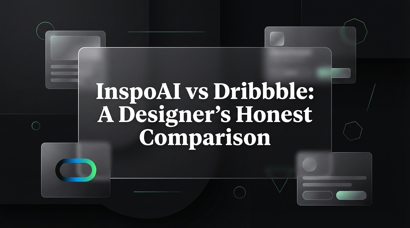InspoAI vs Dribbble: A Designer's Honest Comparison