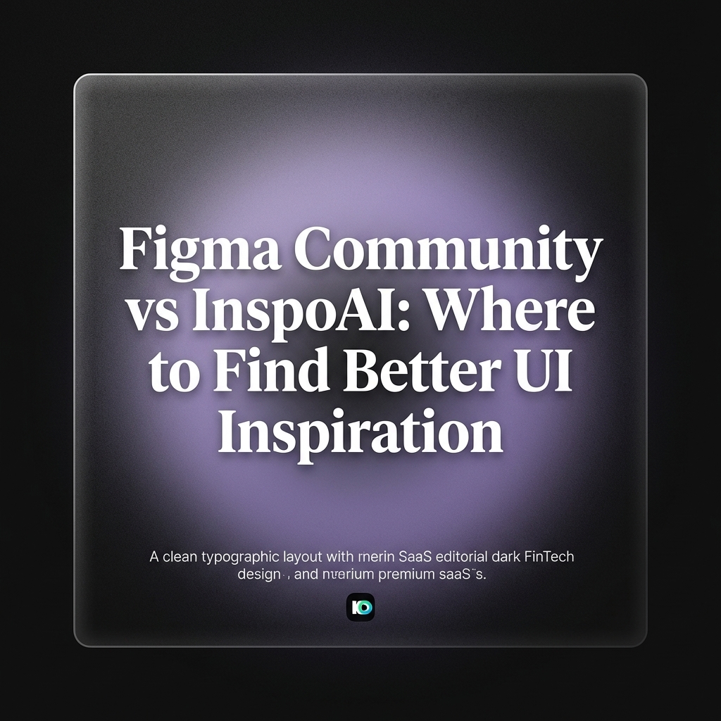 Figma Community vs InspoAI: Where to Find Better UI Inspiration
