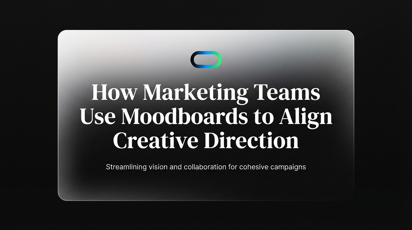 How Marketing Teams Use Moodboards to Align Creative Direction