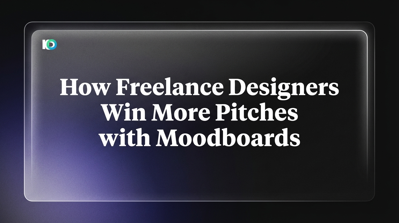 How Freelance Designers Win More Pitches with Moodboards