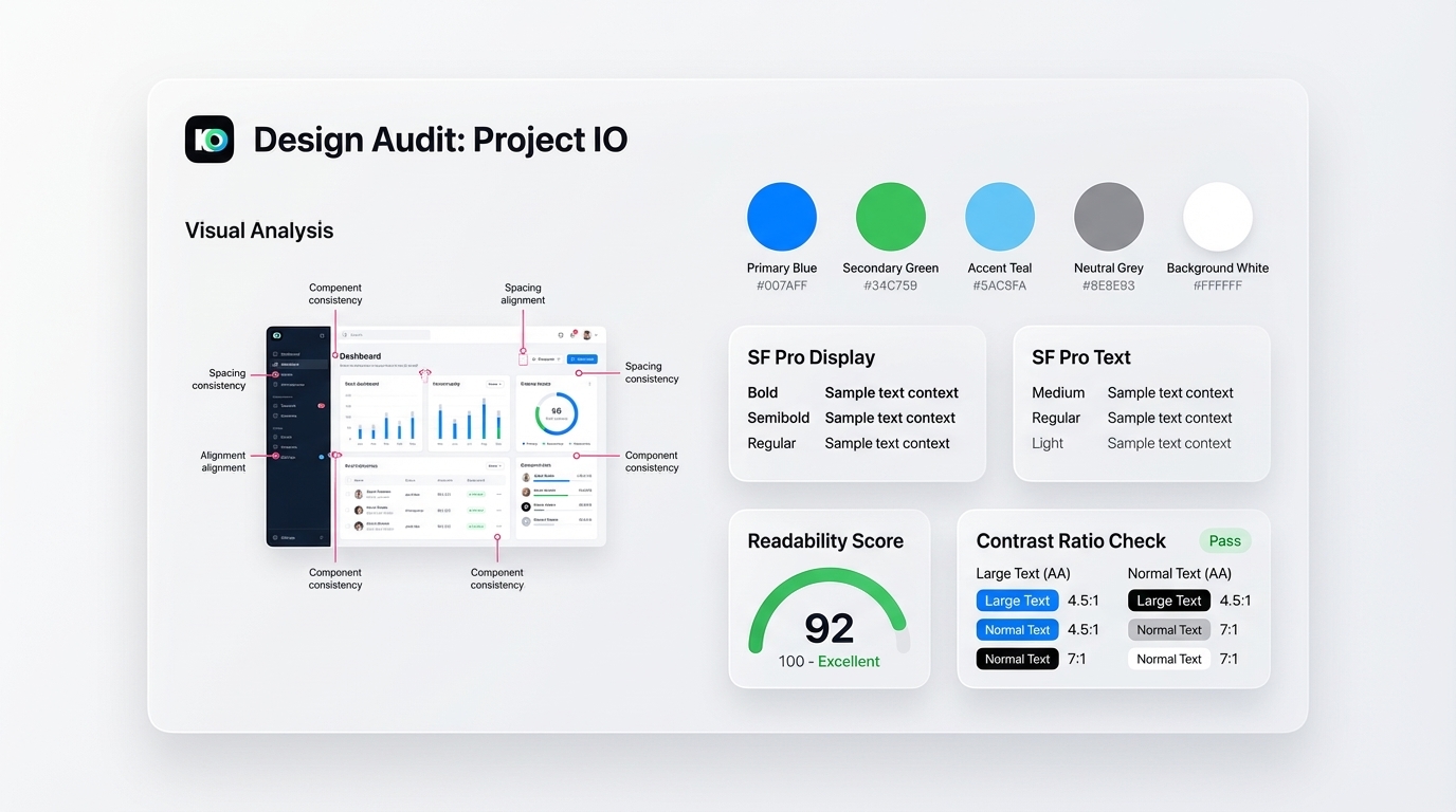 InspoAI Design Audit Interface