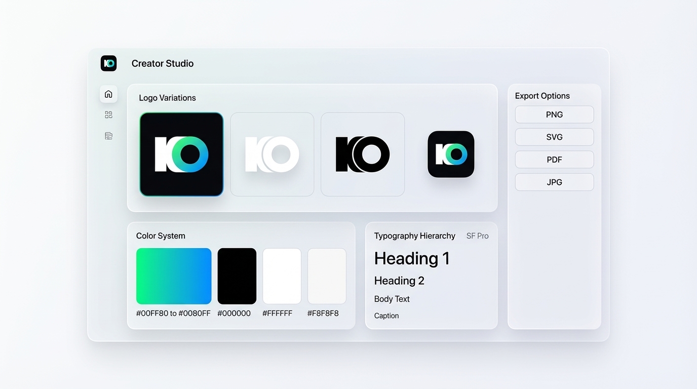 InspoAI Creator Studio UI