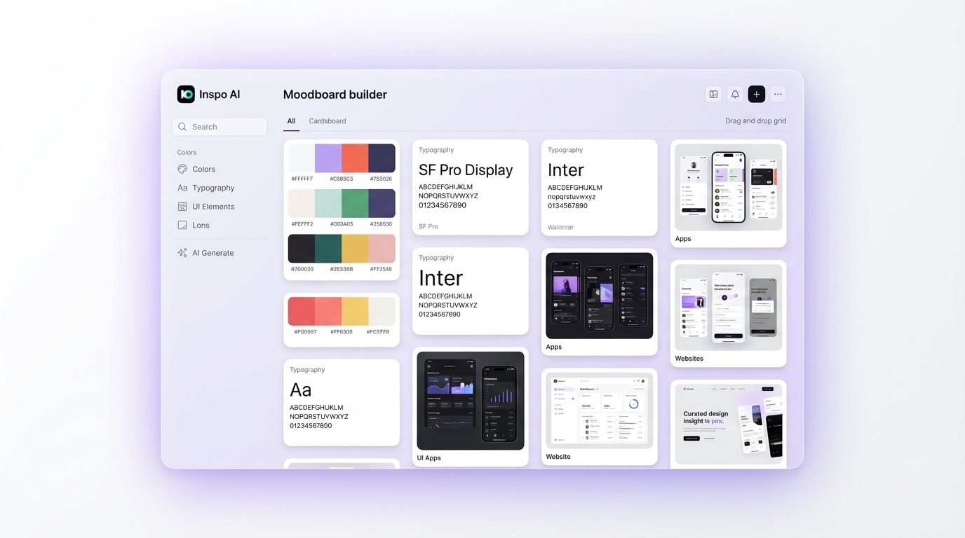 InspoAI Moodboard Builder