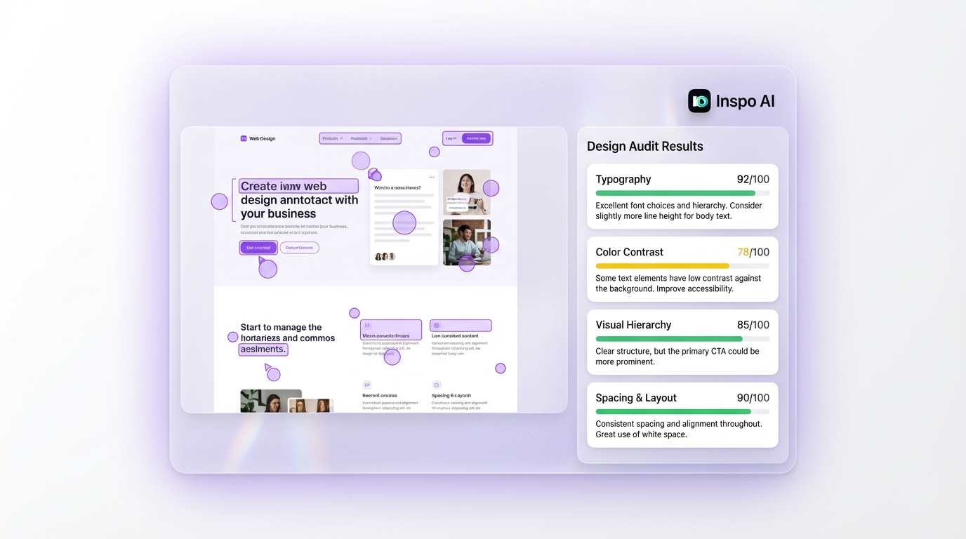 InspoAI Design Audit