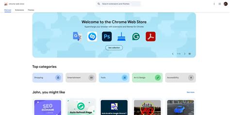 Chrome Web Store Extension Library