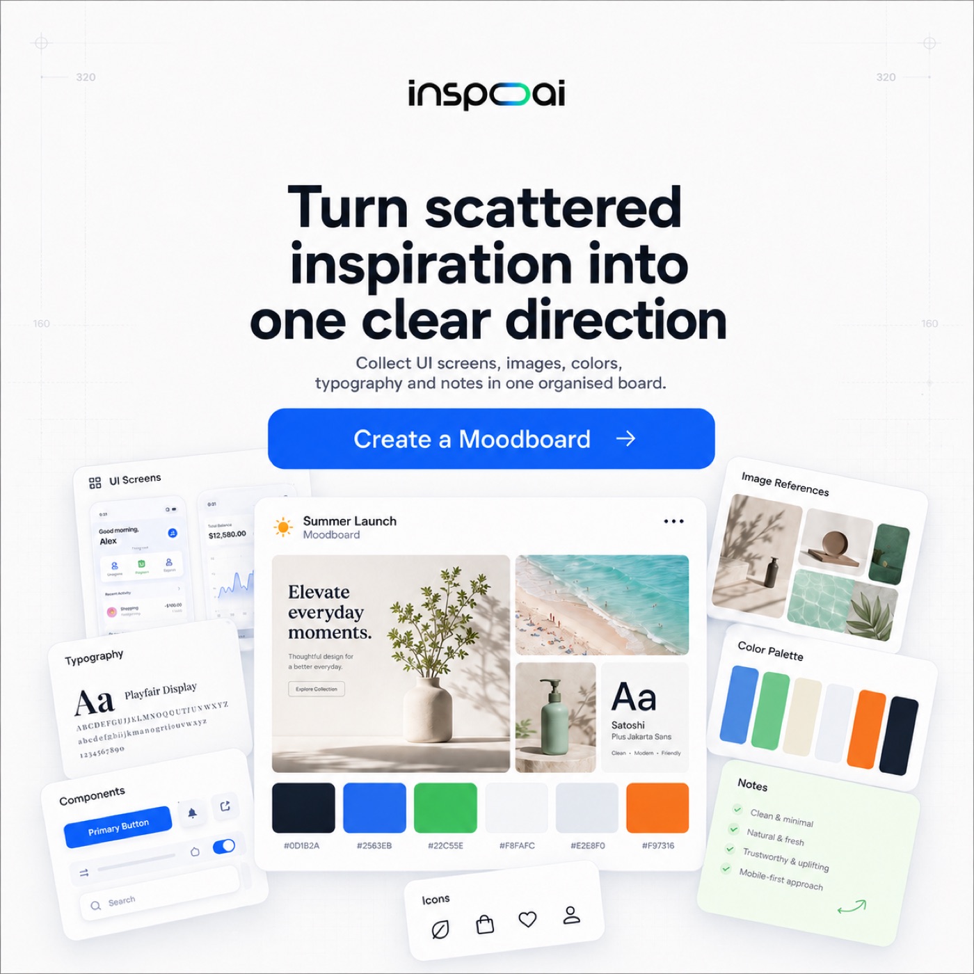 Moodboard Creation & Design Canvas