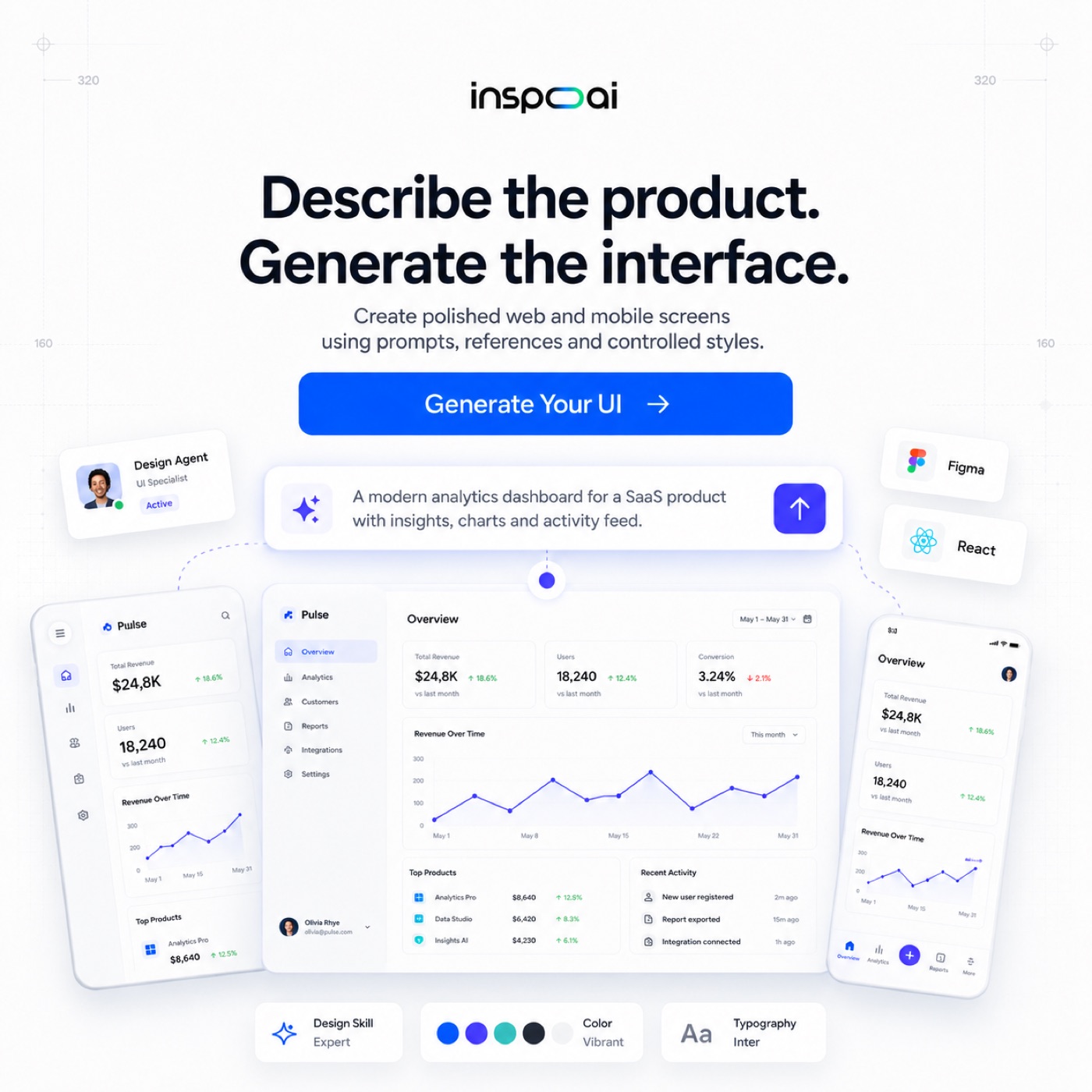 Agentic UI Generation Workspace