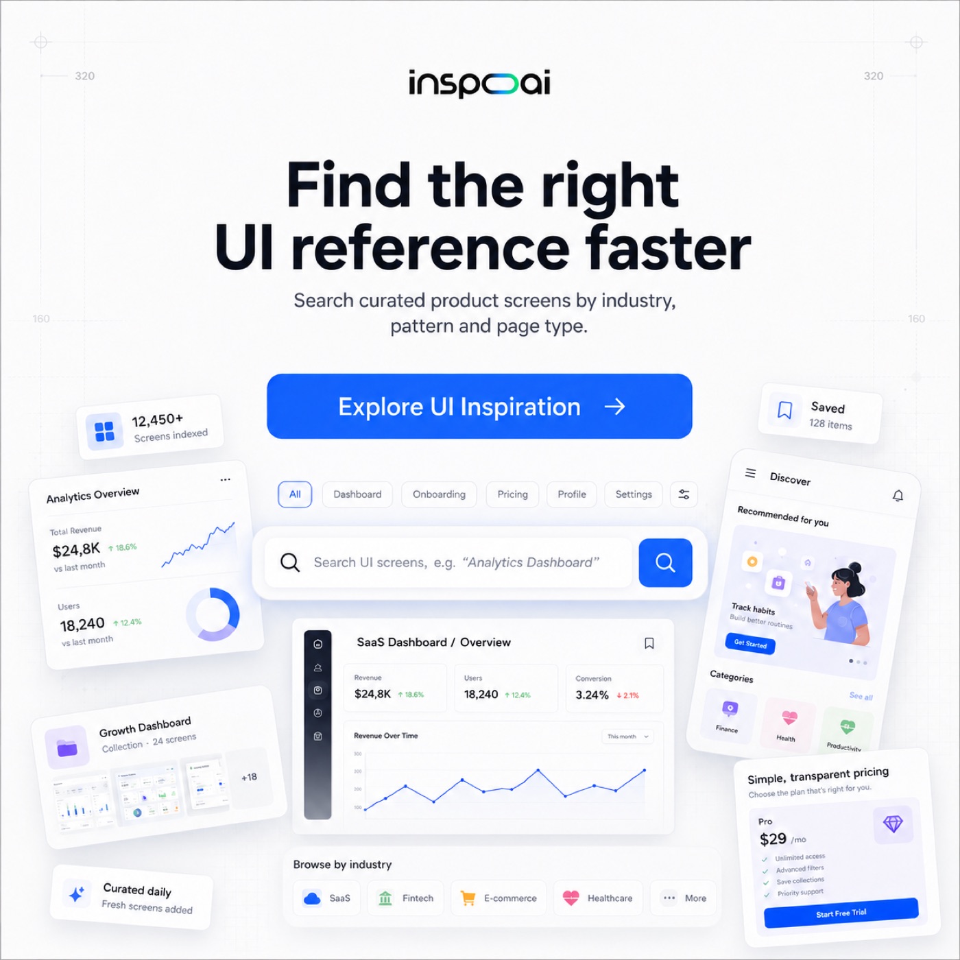 AI UI Design Search Engine