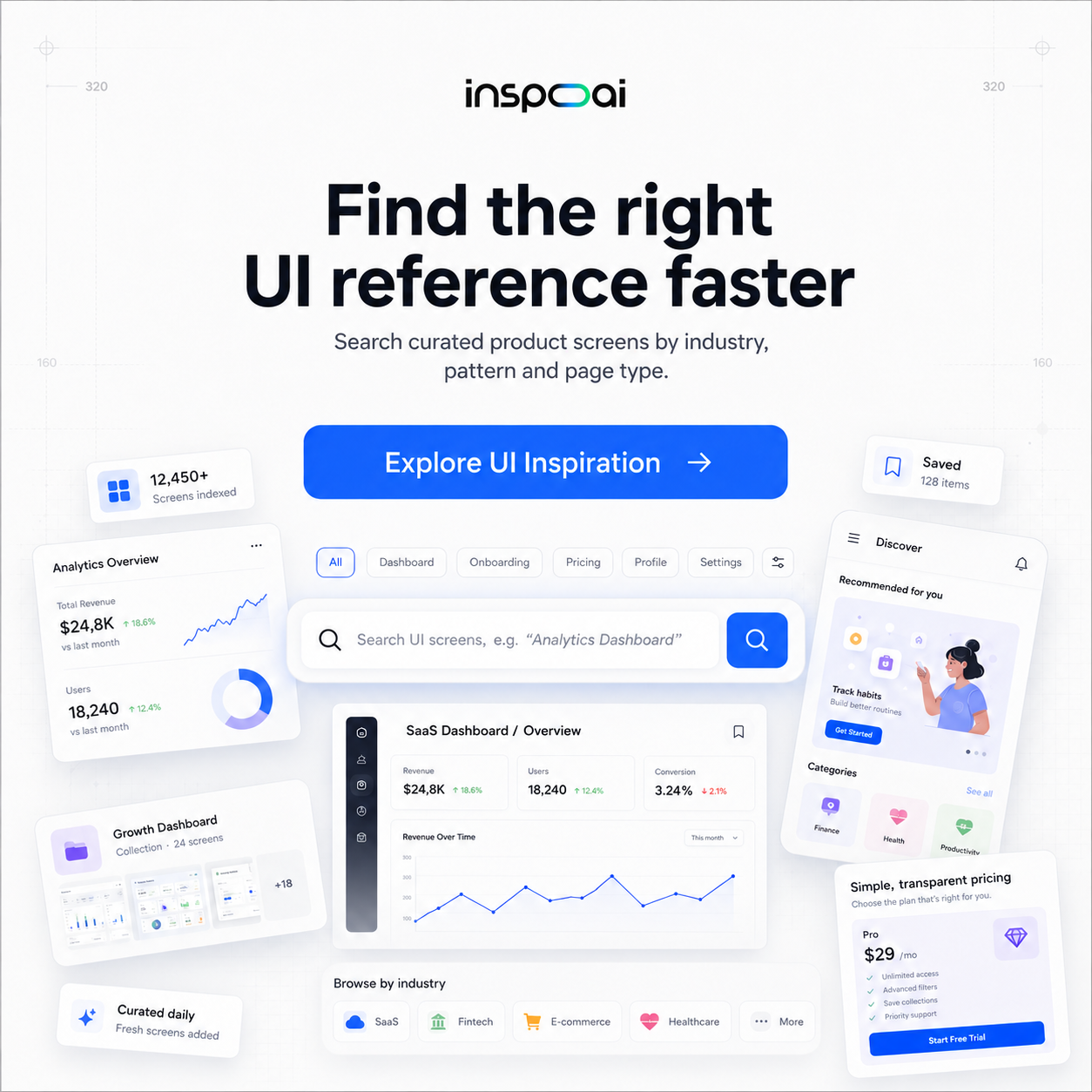 AI UI Design Search Engine
