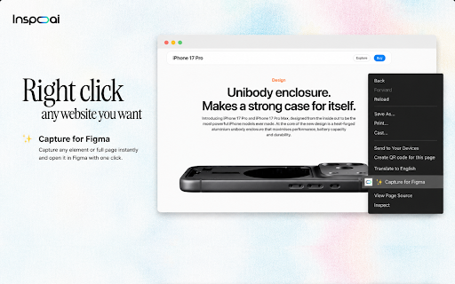 InspoAI Chrome Extension Preview